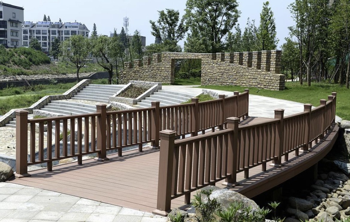 WPC decking for Park Railing