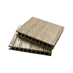 New Arrive Wear-resistant Nine Holes Resilient Co-extrusion WPC Decking