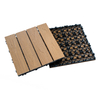 Outdoor Easy Click WPC Flooring Tile 30×30cm DIY WPC Decking Tiles