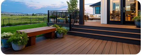 wood plastic composite flooring