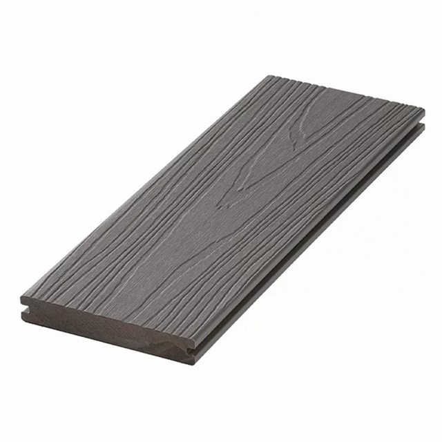 High Quality 137&times; 23mm WPC Solid Co-Extrusion Outdoor Balcony Decking