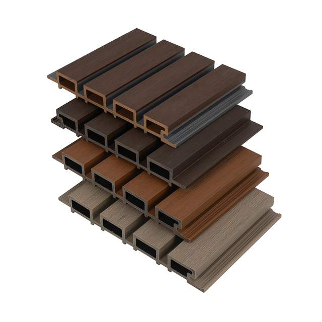 Waterproof UV-Resistant Fashion Design Outdoor WPC Co-Extrusion Wall Cladding