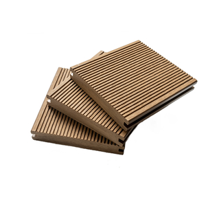 Eco-Friendly Aesthetic 3D Embossed WPC Solid decking