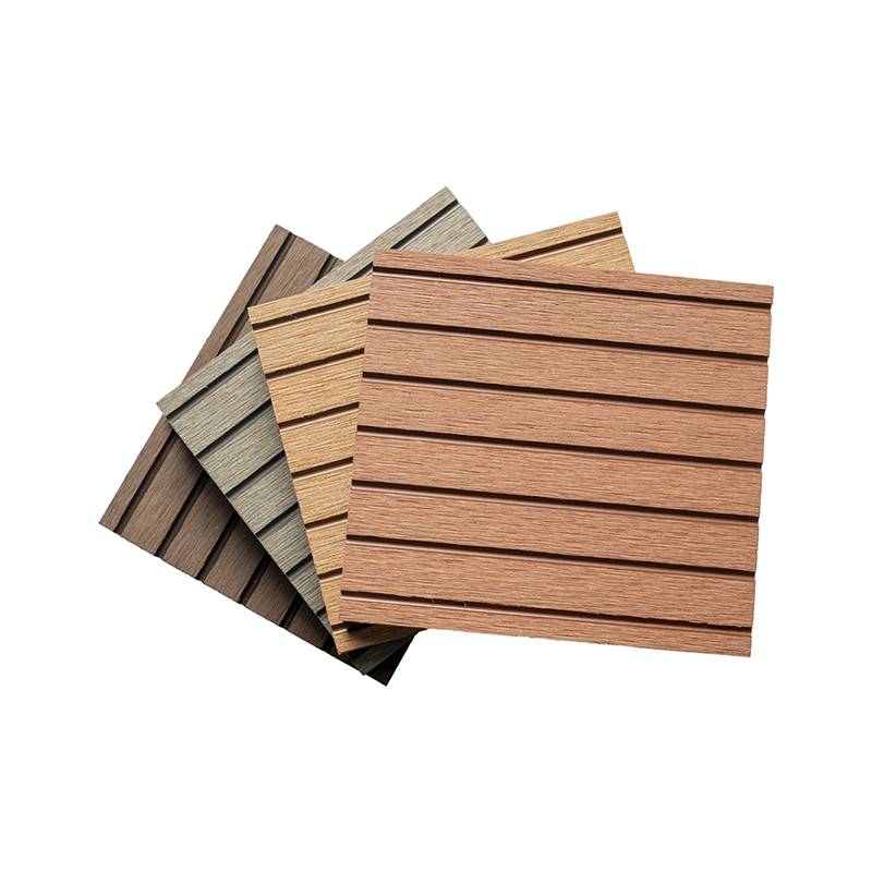 Six Holes Hollow Wood Plastic Composite Decking