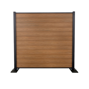 Wood Plastic Composite Fence Panel Garden Yard Privacy Fence