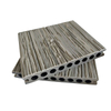 Durable Slip-resistant Nine Holes Resilient Co-extrusion WPC Decking
