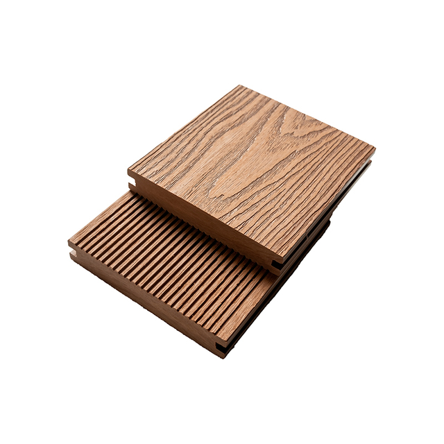Eco-Friendly Aesthetic 3D Embossed WPC&nbsp;Solid decking