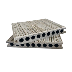 New Design Resilient Co-Extrusion WPC Decking Nine holes WPC Flooring for Modern Outdoor