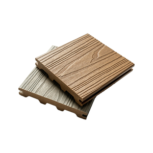 Multiple Specifications M Type Outdoor WPC Co-Extrusion Decking for Courtyard