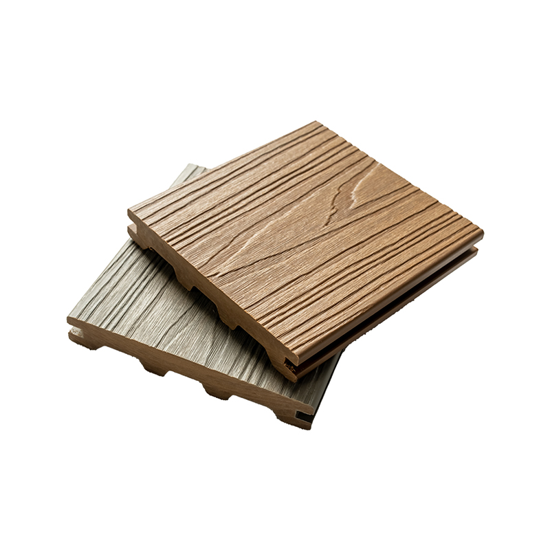 Multiple Specifications M Type Outdoor WPC Co-Extrusion Decking for Courtyard