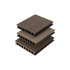 High Satisfaction Eco-Friendly Wood Grain WPC Co-Extrusion Double Layers Colorful Flooring wpc hollow decking