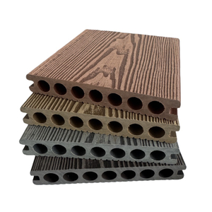 Waterproof Anti-Slip Classic Round Hole Outdoor WPC Decking