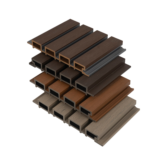 Hot Sale Waterproof Easy Install Wooden Plastic Composite WPC Cladding Board Co-Extrusion Cladding