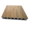 UV Resistance, Anti-Skidding WPC Co-Extrusion Six-Hole Hollow Decking - Dual Color Design