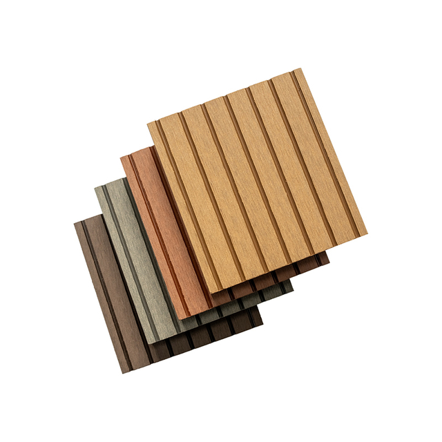 Six Holes Hollow Wood Plastic Composite Decking