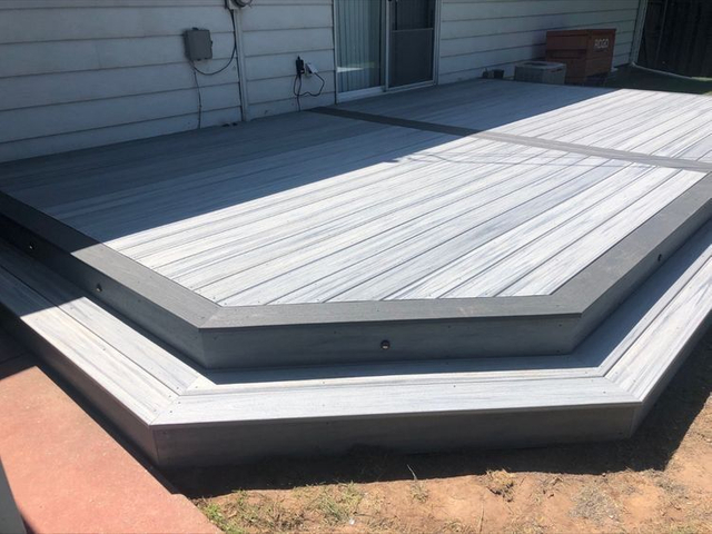 2025 New Solid Bridge-Shape Arched WPC Wood Plastic Composite Outdoor Decking