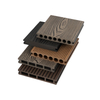 Easy Installing Wood Plastic Composite Hollow Decking Waterproof Boards Traditional Decking