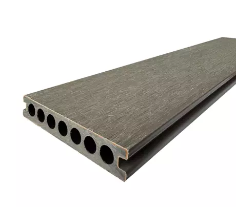 Bi-Color WPC Decking Flooring - Waterproof & Durable for Outdoor Use.webp